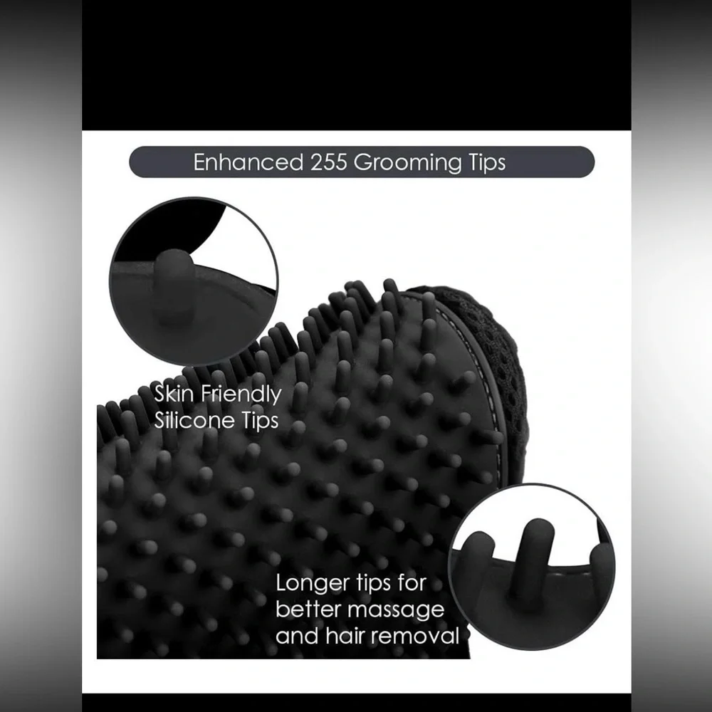 Delomo Upgrade Pet Grooming Gloves